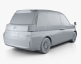 Toyota JPN Такси 2014 3D модель