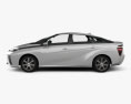 Toyota FCV 2017 Modello 3D vista laterale