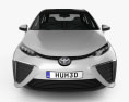 Toyota FCV 2017 Modello 3D vista frontale