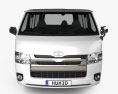 Toyota HiAce LWB Combi 2014 3D 모델  front view