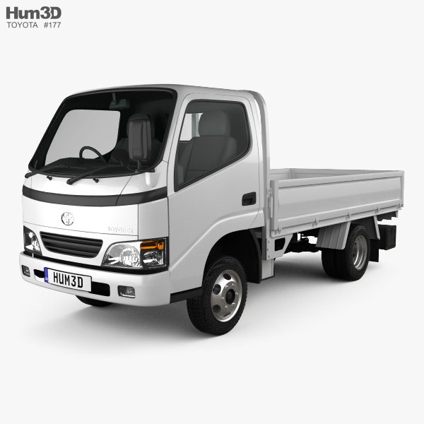 Toyota ToyoAce Flatbed 2011 3D model