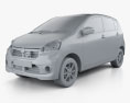 Toyota Pixis Epoch 2016 3D模型 clay render