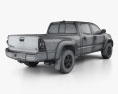 Toyota Tacoma Doppelkabine Long bed 2014 3D-Modell
