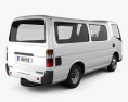 Toyota ToyoAce Van 2011 3D 모델  back view