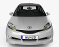 Toyota Wish 2014 3D 모델  front view