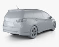 Toyota Wish 2014 3D-Modell