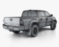 Toyota Tacoma 더블캡 Short bed 2015 3D 모델 