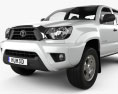 Toyota Tacoma 더블캡 Short bed 2015 3D 모델 
