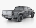 Toyota Tacoma Cabine Dupla Long bed 2015 Modelo 3d