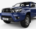 Toyota Tacoma Cabine Dupla Long bed 2015 Modelo 3d