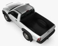 Toyota Tacoma Regular Cab 2015 3D-Modell Draufsicht