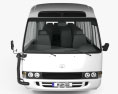 Toyota Coaster 2014 3D 모델  front view