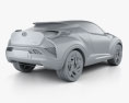Toyota C-HR 概念 2017 3D模型