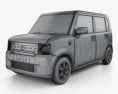 Toyota Pixis Space 2014 3D 모델  wire render