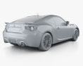 Toyota GT 86 HQインテリアと 2015 3Dモデル