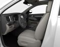 Toyota Highlander con interni 2016 Modello 3D seats