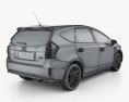 Toyota Prius Plus 2017 3D 모델 