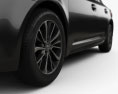 Toyota Avensis (T270) Berlina con interni 2019 Modello 3D