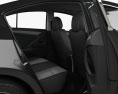 Toyota Avensis (T270) 세단 인테리어 가 있는 2019 3D 모델 
