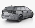 Toyota Avensis (T270) wagon 2019 3Dモデル