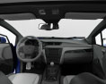 Toyota Avensis (T270) wagon com interior 2019 Modelo 3d dashboard