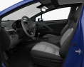 Toyota Avensis (T270) wagon з детальним інтер'єром 2019 3D модель seats