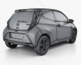 Toyota Aygo 3 porte 2017 Modello 3D