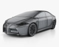 Toyota NS4 2016 3D模型 wire render
