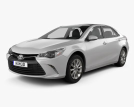 Toyota Camry XLE 2017 3D model