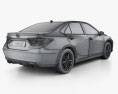 Toyota Camry XSE 2017 3D模型