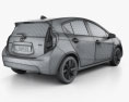 Toyota Prius C 2018 3D 모델 