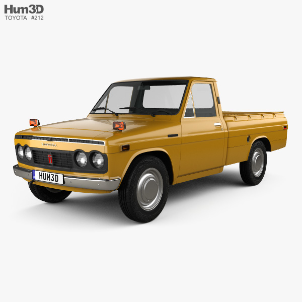 Toyota Hilux 1968 3D 모델 