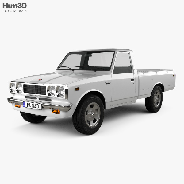Toyota Hilux 1972 3D-Modell