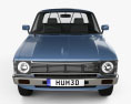 Toyota Hilux Regular Cab 1978 3D模型 正面图