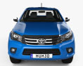 Toyota Hilux Подвійна кабіна Revo 2018 3D модель front view