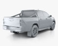 Toyota Hilux 더블캡 SR5 2018 3D 모델 