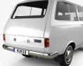 Toyota Hiace 승객용 밴 1967 3D 모델 