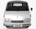 Toyota Hiace 승객용 밴 1967 3D 모델  front view