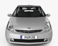 Toyota Prius (NHW20) 2009 3d model front view