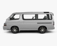 Toyota Hiace Passenger Van (JP) 2002 3D模型 侧视图