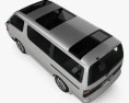 Toyota Hiace Passenger Van (JP) 2002 3D-Modell Draufsicht