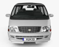 Toyota Hiace 승객용 밴 (JP) 2002 3D 모델  front view