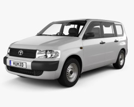 3D model of Toyota Probox Van 2014
