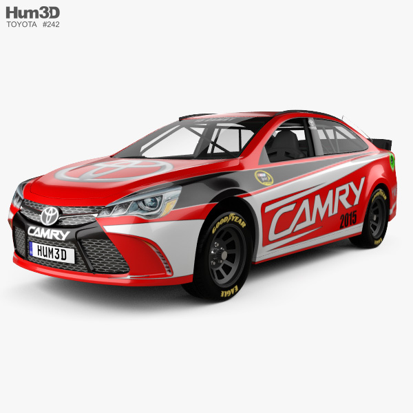 Toyota Camry NASCAR 2016 3D model
