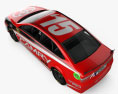 Toyota Camry NASCAR 2016 3D模型 顶视图