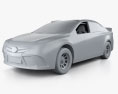 Toyota Camry NASCAR 2016 3D модель clay render