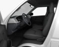Toyota Hiace LWB Combi com interior 2014 Modelo 3d assentos