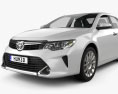 Toyota Camry Elegance Plus (CIS) 2017 Modèle 3d