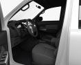 Toyota Hilux Подвійна кабіна з детальним інтер'єром 2018 3D модель seats