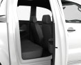 Toyota Hilux Подвійна кабіна з детальним інтер'єром 2018 3D модель